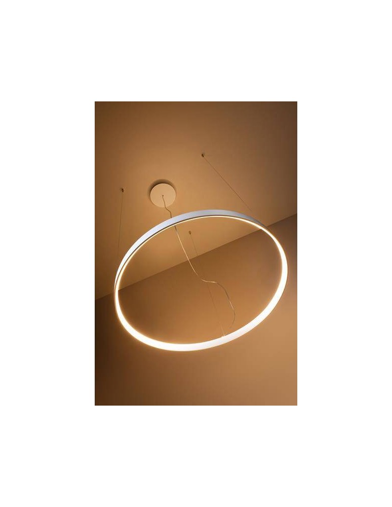 Pendant lamps circles - THORO RIO 80 LED 50W 5520lm 3000K CRI90 Pendant black TH.101 - product kolory-swiatla.pl 9