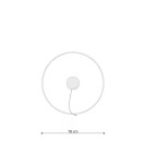 Pendant lamps circles - THORO RIO 80 LED 50W 5520lm 3000K CRI90 Pendant black TH.101 - product 11