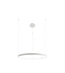 Pendant lamps circles - THORO Chandelier RIO 78 white LED 4000K 1xLED TH.109 - product 1