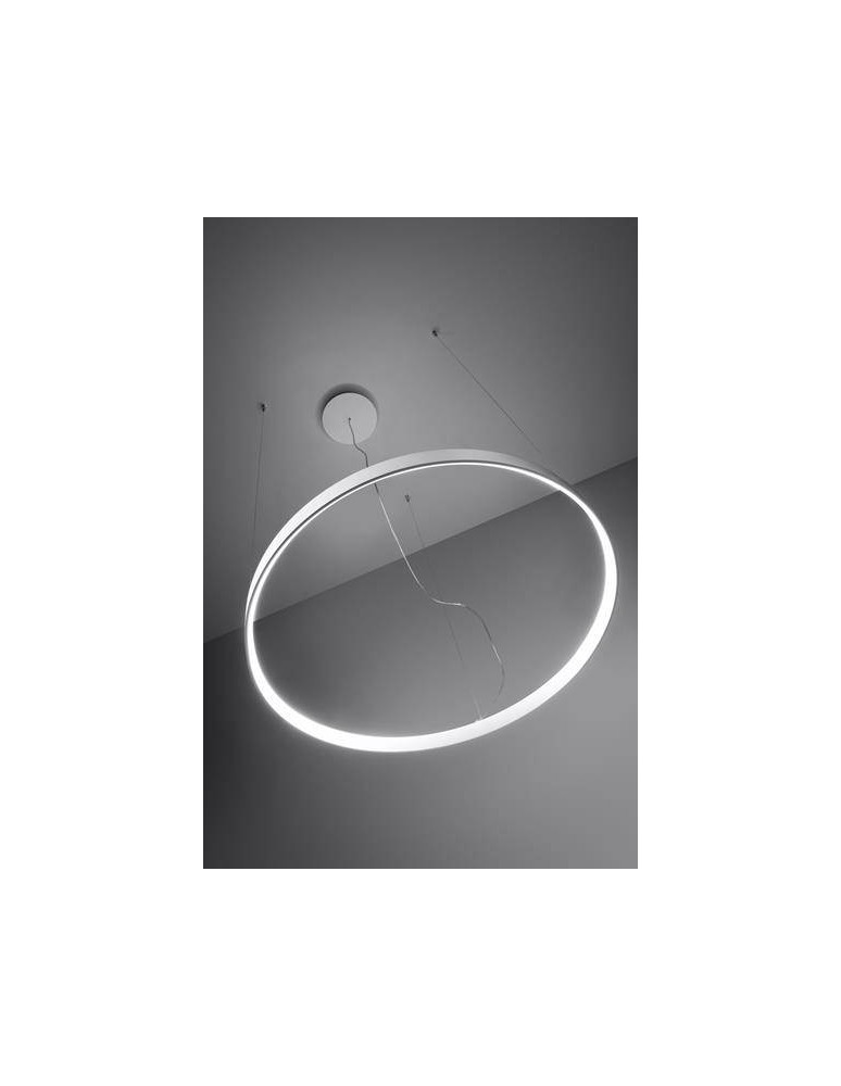 Pendant lamps circles - THORO Chandelier RIO 78 black LED 4000K 1xLED TH.110 - product kolory-swiatla.pl 9