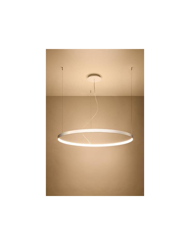 Pendant lamps circles - THORO RIO 110 LED 70W 7820lm 3000K CRI90 Pendant white TH.104 - product kolory-swiatla.pl 3