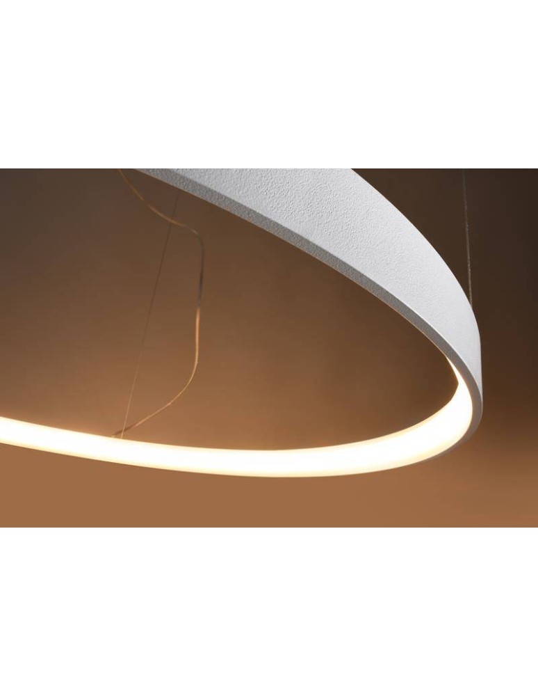 Pendant lamps circles - THORO RIO 110 LED 70W 7820lm 3000K CRI90 Pendant white TH.104 - product kolory-swiatla.pl 7