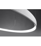 Pendant lamps circles - THORO Chandelier RIO 110 black LED 4000K 1xLED TH.112 - product 7