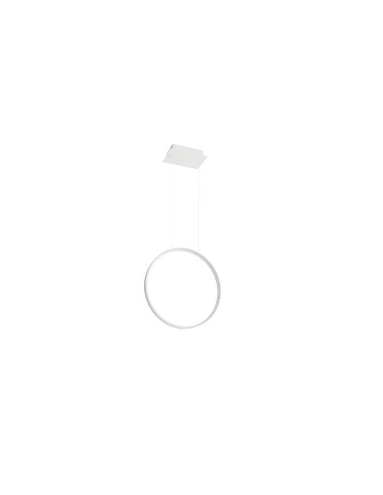 Pendant lamps circles - THORO RIO 55 pendant lamp white LED 3000K 1xLED TH.113 - product kolory-swiatla.pl 1