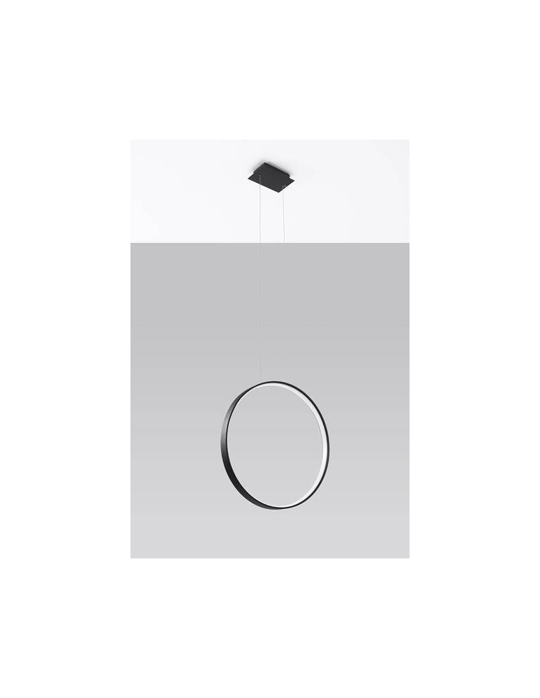 Pendant lamps circles - THORO RIO 55 pendant lamp white LED 3000K 1xLED TH.113 - product kolory-swiatla.pl 2