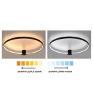 Pendant lamps circles - THORO RIO 55 pendant lamp white LED 3000K 1xLED TH.113 - product 22