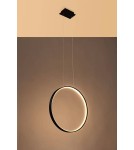 Pendant lamps circles - THORO pendant lamp RIO 55 black LED 3000K 1xLED TH.114 - product 3