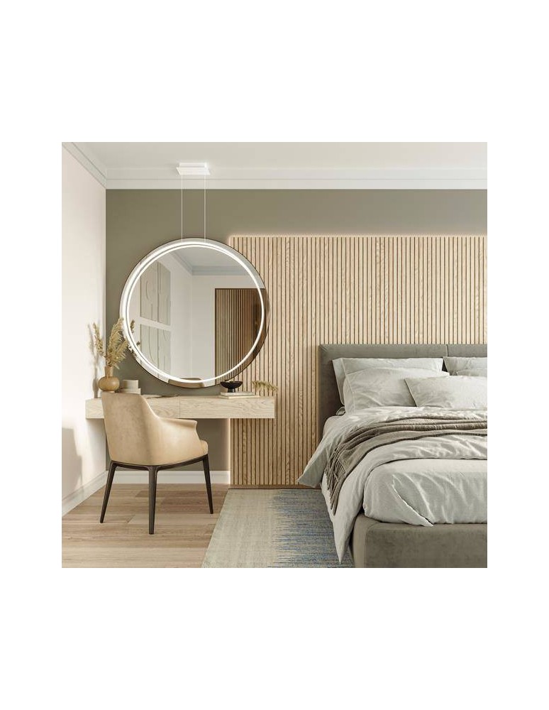 Pendant lamps circles - THORO RIO 78 pendant lamp white LED 4000K 1xLED TH.119 - product kolory-swiatla.pl 7