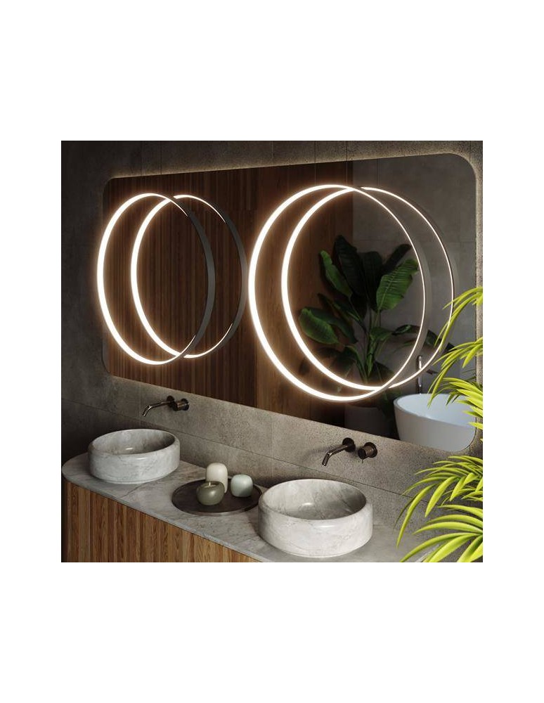 Pendant lamps circles - THORO RIO 78 pendant lamp black LED 4000K 1xLED TH.120 - product kolory-swiatla.pl 6