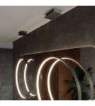 Pendant lamps circles - THORO RIO 78 pendant lamp black LED 4000K 1xLED TH.120 - product 7
