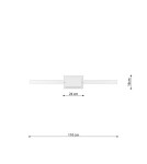 Pendant lamps circles - THORO RIO 110 pendant lamp white LED 3000K 1xLED TH.121 - product 11