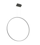Pendant lamps circles - THORO Pendant lamp RIO 110 black LED 3000K 1xLED TH.122 - product 1