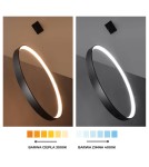 Modern ceiling lamps - THORO Plafond RIO 55 white LED 3000K 1xLED TH.125 - product 17