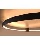 Modern ceiling lamps - THORO Plafond RIO 55 black LED 3000K 1xLED TH.126 - product 5