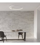 Modern ceiling lamps - THORO Plafond RIO 55 white LED 4000K 1xLED TH.127 - product 2