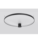 Modern ceiling lamps - THORO Plafond RIO 110 black LED 3000K 1xLED TH.134 - product 7