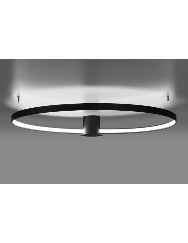 Modern ceiling lamps - THORO Plafond RIO 110 black LED 4000K 1xLED TH.136 - product kolory-swiatla.pl 8