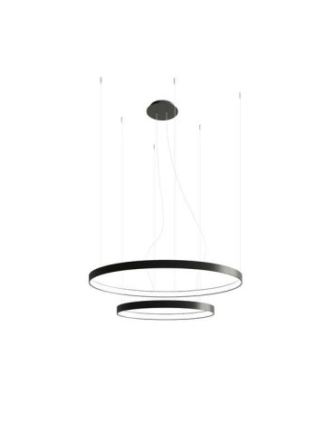 THORO Chandelier RIO 2 55/78 black LED 3000K 2xLED TH.137
