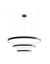 THORO Chandelier RIO 3 55/78/110 black LED 3000K 3xLED TH.138