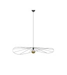 Pendant lamps - THORO ESKOLA 110 Hanging 1xE27 Black TH.011CZ - product 1