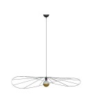 Pendant lamps - THORO ESKOLA 140 Hanging 1xE27 Black TH.012CZ - product 1