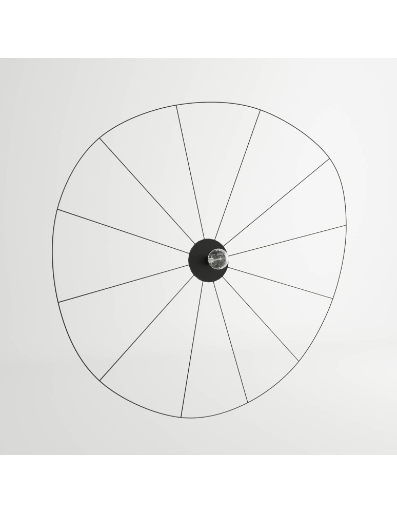 Designer ceiling lamps - THORO ESKOLA 70 Plafond/Channel light 1xE27 Black TH.013CZ - product kolory-swiatla.pl 2