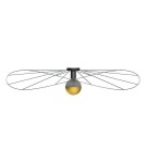 Designer ceiling lamps - THORO ESKOLA 110 Plafond/Channel light 1xE27 Black TH.014CZ - product 1