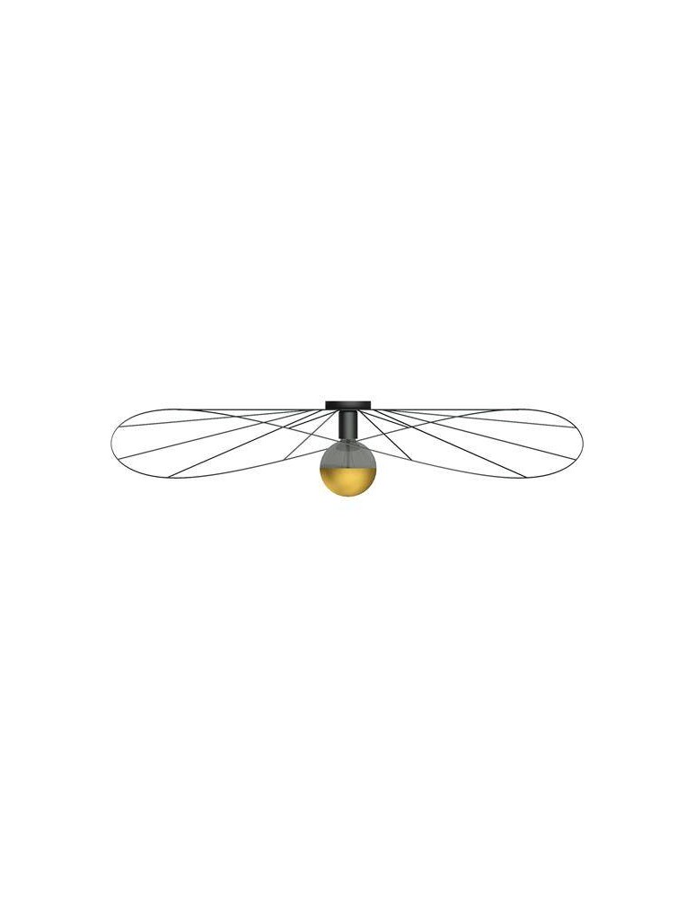 Designer ceiling lamps - THORO ESKOLA 110 Plafond/Channel light 1xE27 Black TH.014CZ - product kolory-swiatla.pl 1