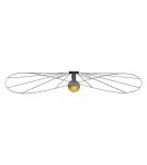 Designer ceiling lamps - THORO ESKOLA 140 Plafond/Installation 1xE27 Black TH.015CZ - product 1