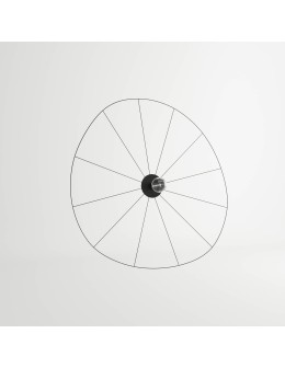 THORO ESKOLA 140 Plafon/Kinkiet 1xE27 Czarny TH.015CZ - produkt 2