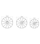 Designer ceiling lamps - THORO ESKOLA 140 Plafond/Installation 1xE27 Black TH.015CZ - product 10