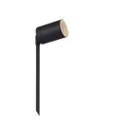 Garden lamps driven into the ground (with wedge) - Lucide ARNE-LED 1x GU10/5W Black 14868/05/30 Spotlight - product 1