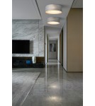 Ceiling lamps with lampshade - Maytoni Bergamo 3xE27 60W ceiling light MOD613CL-04GR chrome - product 2