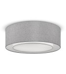 Ceiling lamps with lampshade - Maytoni Bergamo 3xE27 60W ceiling light MOD613CL-04GR chrome - product 4