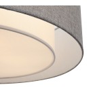 Ceiling lamps with lampshade - Maytoni Bergamo 3xE27 60W ceiling light MOD613CL-04GR chrome - product 5