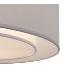 Ceiling lamps with lampshade - Maytoni Bergamo 3xE27 60W ceiling light MOD617CL-04GR chrome - product 4