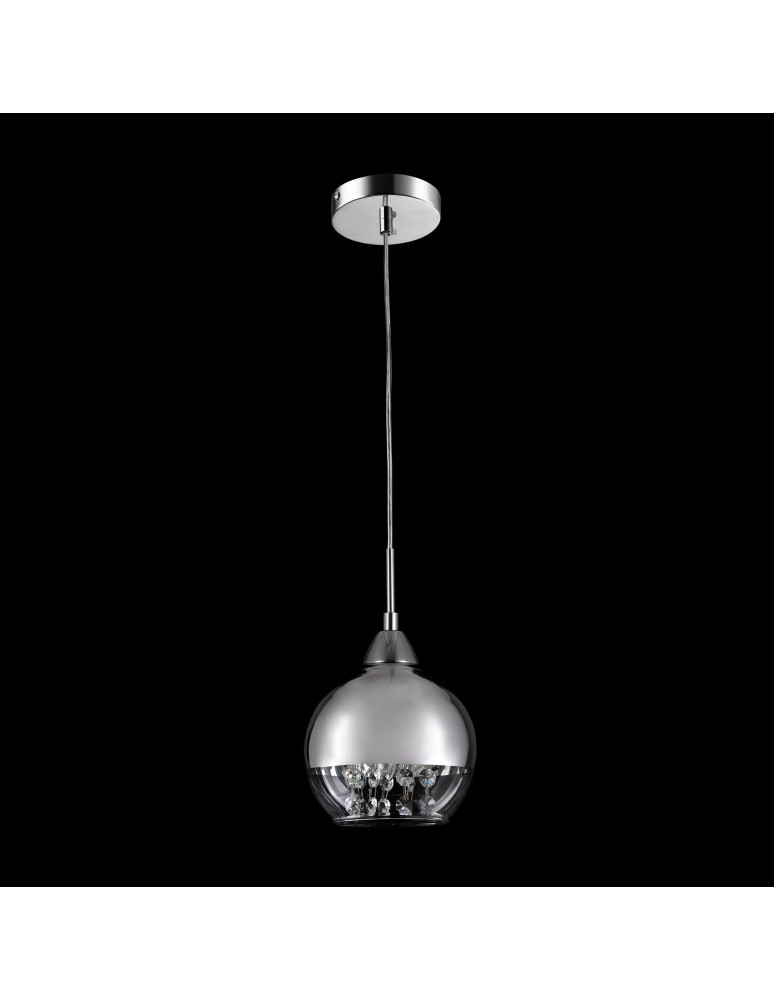 Pendant lamps - Maytoni Iceberg 1xE14 40W pendant P012-PL-01-N nickel - product kolory-swiatla.pl 3