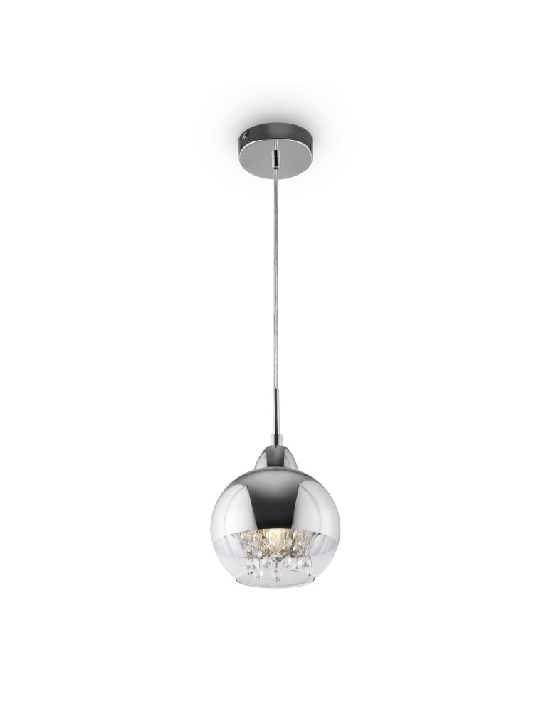 Pendant lamps - Maytoni Iceberg 1xE14 40W pendant P012-PL-01-N nickel - product kolory-swiatla.pl 4