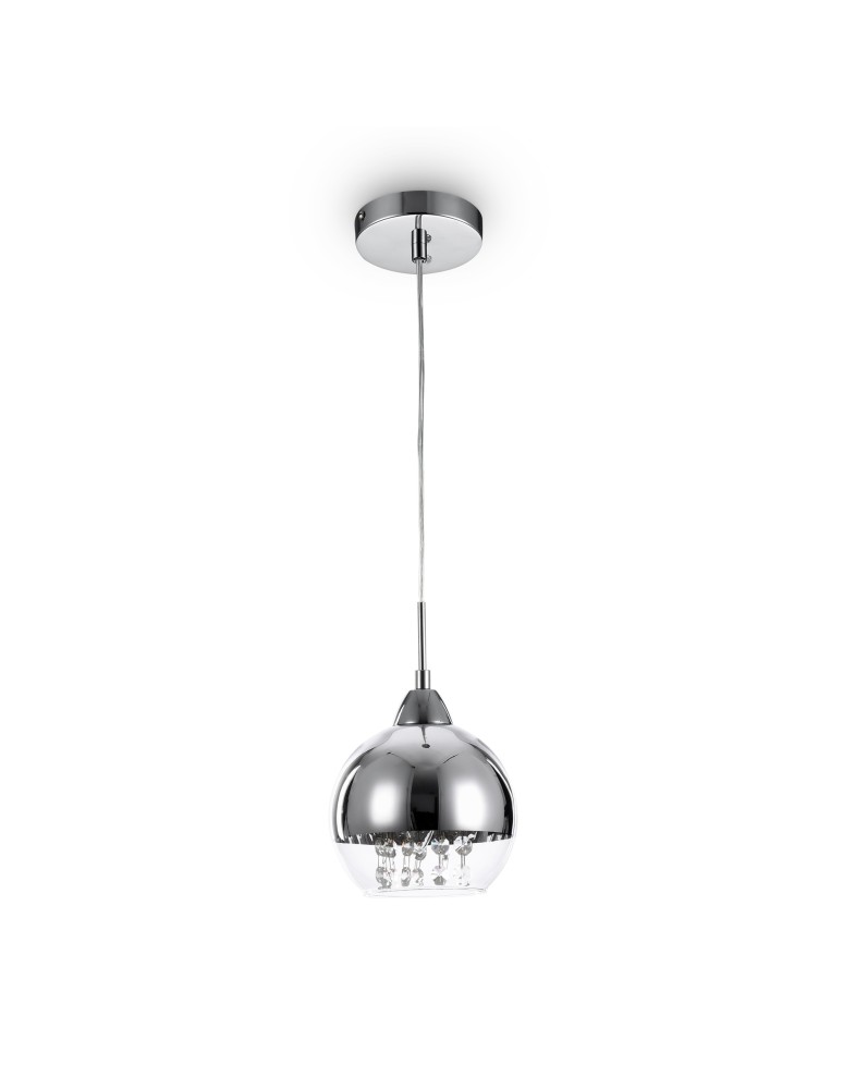 Pendant lamps - Maytoni Iceberg 1xE14 40W pendant P012-PL-01-N nickel - product kolory-swiatla.pl 5