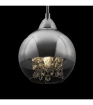Pendant lamps - Maytoni Iceberg 1xE14 40W pendant P012-PL-01-N nickel - product 7