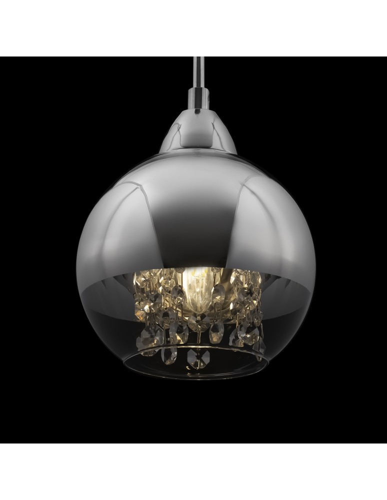 Pendant lamps - Maytoni Iceberg 1xE14 40W pendant P012-PL-01-N nickel - product kolory-swiatla.pl 7