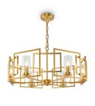 Modern chandeliers - Maytoni Bowi 6xE14 40W pendant H009PL-06G gold - product 2