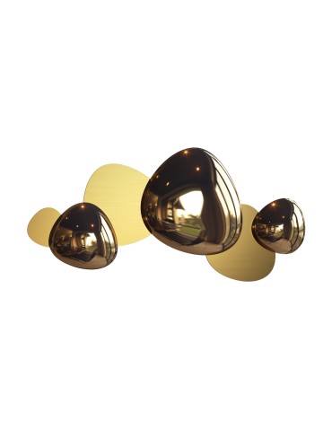 Maytoni Jack-stone LED Wall Mounted 3x13W 3000K 550lm Gold MOD314WL-L13G3K.
