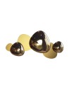 Maytoni Jack-stone Ścienna LED 3x13W 3000K 550lm Złoty  MOD314WL-L13G3K