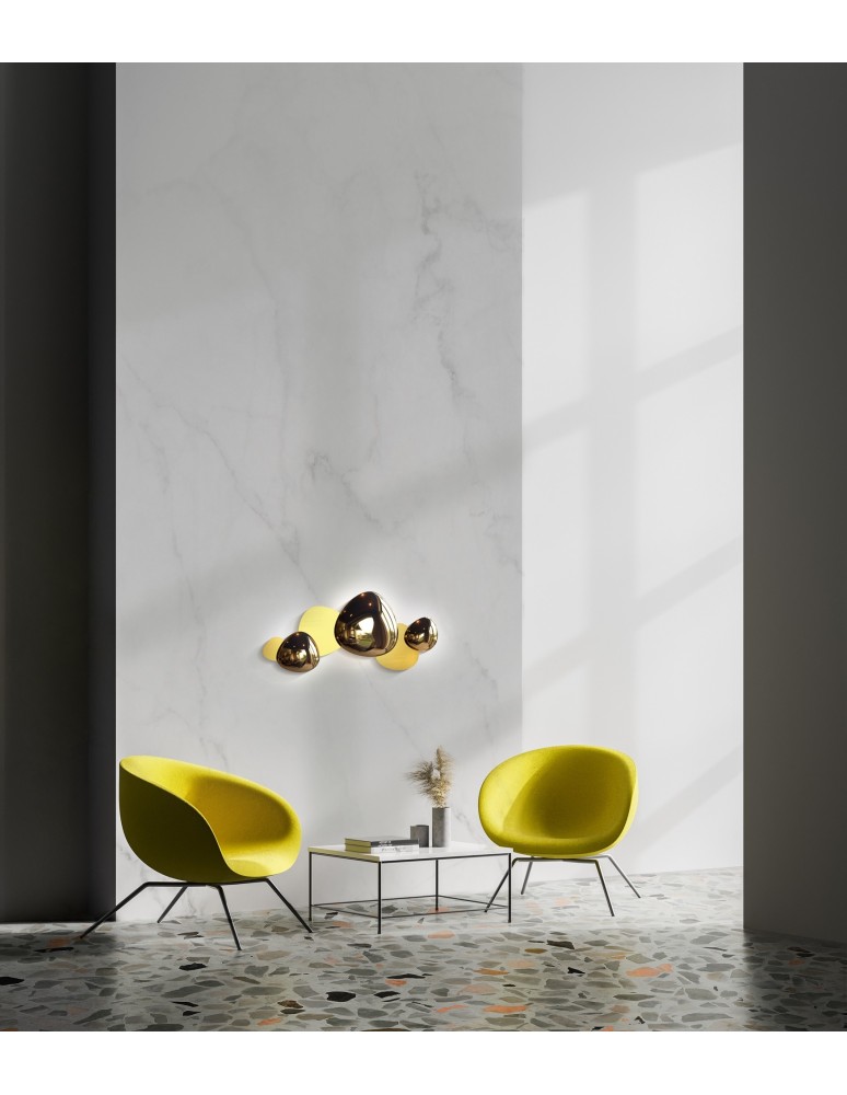 Modern wall lamps - Maytoni Jack-stone LED Wall Mounted 8W 3000K 350lm Gold MOD314WL-L8G3K. - product kolory-swiatla.pl 2