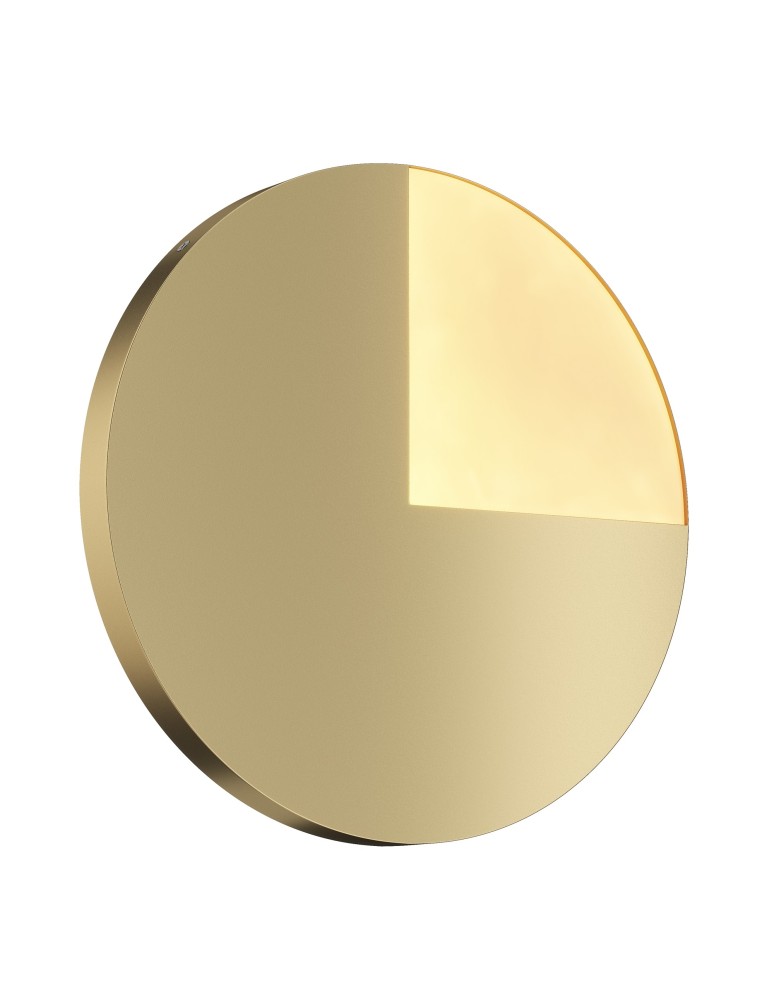 Designer wall lamps - Maytoni Jupiter LED Wall Mount 1x12W 3000K 1300lm Brass MOD320WL-L12BS3K - product kolory-swiatla.pl 1