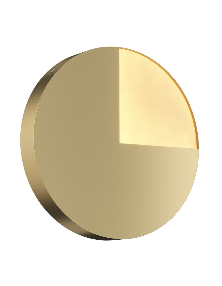 Modern wall lamps - Maytoni Jupiter LED Wall Mount 1x8W 3000K 400lm Brass MOD320WL-L8BS3K - product kolory-swiatla.pl 1