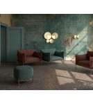 Modern wall lamps - Maytoni Jupiter LED Wall Mount 1x8W 3000K 400lm Brass MOD320WL-L8BS3K - product 2