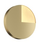 Modern wall lamps - Maytoni Jupiter LED Wall Mount 1x8W 3000K 400lm Brass MOD320WL-L8BS3K - product 3