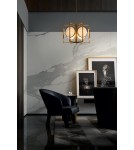 Geometric chandeliers - Maytoni Marmo Pendant E14 6x40W Gold MOD099PL-06G - product 2